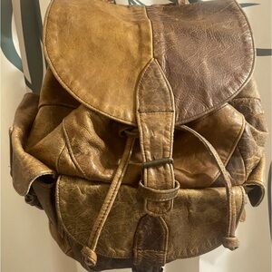 Vintage 90’s Leather Backpack
